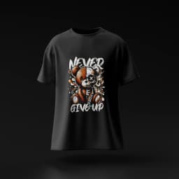 Never Give Up Bear 1